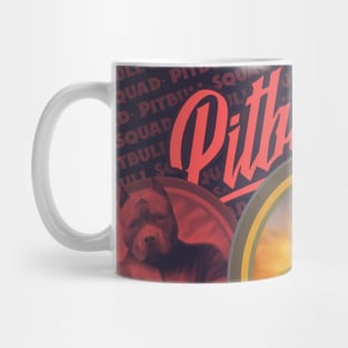 American Pitbull Terrier dog v2 Mug